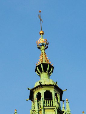 Krakow, Polonya: anıtsal ve tarihi şehrin çeşitli resimleri