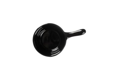 Siyah et suyu teknesi beyaz arka planda izole edilmiş. Yüksek kalite fotoğraf. Yüksek kalite fotoğraf