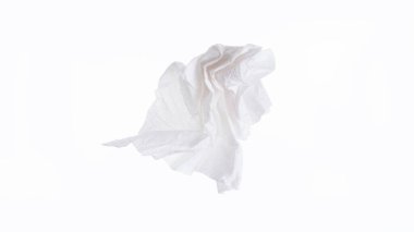 Tuvalet kağıdı beyaz arka planda izole edilmiş. Yüksek kalite fotoğraf