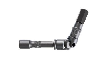 Soket anahtarı beyaz arka planda izole edilmiş. Yüksek kalite fotoğraf