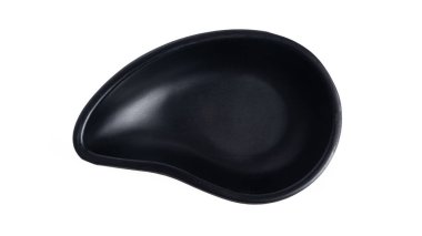 Beyaz arka planda izole edilmiş et suyu tabağı. - Evet. Yüksek kalite fotoğraf