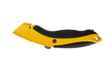 Parçalanmış bıçak ya da beyaz arka planda izole edilmiş kesici bıçak. Yüksek kalite fotoğraf