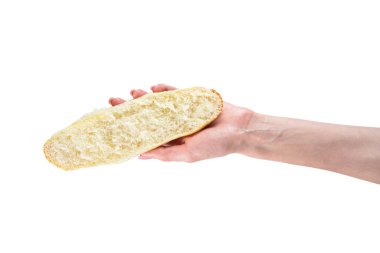 Bread isolated on a white background. High quality photo clipart