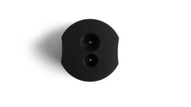 Kalem açacağı beyaz arkaplanda izole edilmiş. Yüksek kalite fotoğraf