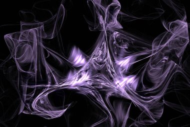 soyut arkaplan renk eğilimleri 2022, 3D illüstrasyon, grafik ve tasarım sanat projeleri için siyah çok renkli çizgiler fraktal benzersiz kompozisyon. Yüksek kalite 