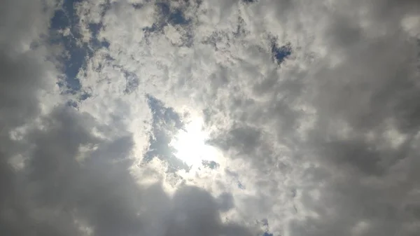 Блакитне Небо Хмари Фон Природи Високоякісна Фотографія — стокове фото