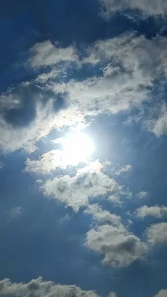 Cielo Nuvole Tempo Natura Sfondo Foto Alta Qualità — Foto Stock