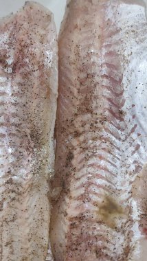 fileto taze balık besin proteini. Yüksek kalite fotoğraf