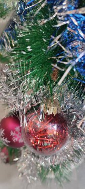 Noel ağacı dalları, yeni yıl balosu. Yüksek kalite fotoğraf