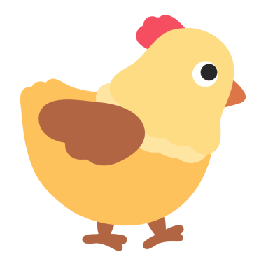 Çizgi film tavuğu çizimi