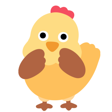 Bir Tavuğun Çizgi Film Çizimi