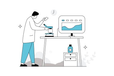 Doktor Testleri, Tıbbi Vektörler Çizgi Düzlüğü