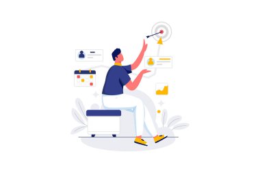 Hedefler ve Görevler - Düz Vektör