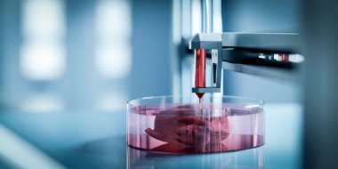 Bioprint 3D - 3D yazıcılarda organ nakli kavramı. Organ naklinin geleceği, 3D görüntüleme.