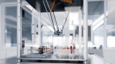 Test tüplerinde yetiştirilen sığır eti: Seçmeli ve yerleştirilmiş robotlu kavramsal in-vitro et üretimi - 3D
