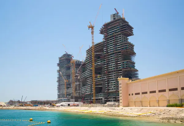 두바이 아랍에미리트 아랍에미리트 2022년 30일 아틀란티스 전망과 바다에서 — 스톡 사진