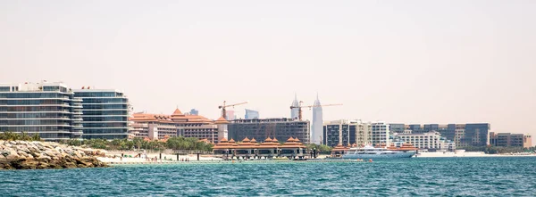Dubai Vae Vereinigte Arabische Emirate Mai 2022 Neue Luxusvillen Wasser — Stockfoto