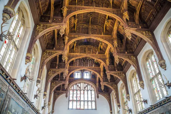 Londýn Velká Británie Července 20123 Interiér Velkého Sálu Hampton Court — Stock fotografie