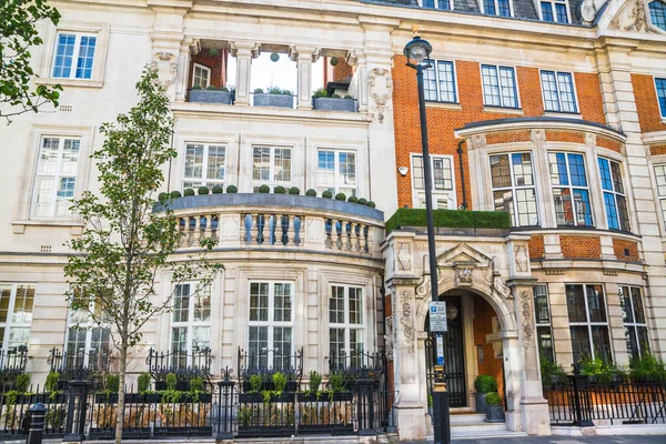 London September 2023 Street View Mayfair Beautiful Periodic Buildings Mayfair — Stock Photo, Image