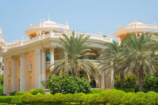 Dubaj Spojené Arabské Emiráty Srpna 2023 Rekreační Vily Palm Jumeirah — Stock fotografie