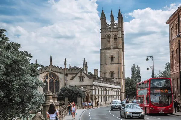 Oxford Kesäkuu 2023 Magdalen College 1458 Historialliset Rakennukset Oxfordin Yliopisto — kuvapankkivalokuva