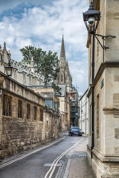 Oxford Iso Britannia Kesäkuuta 2023 Oxfordin Yliopiston Kampus Opiskelijan Majoitusrakennukset — kuvapankkivalokuva