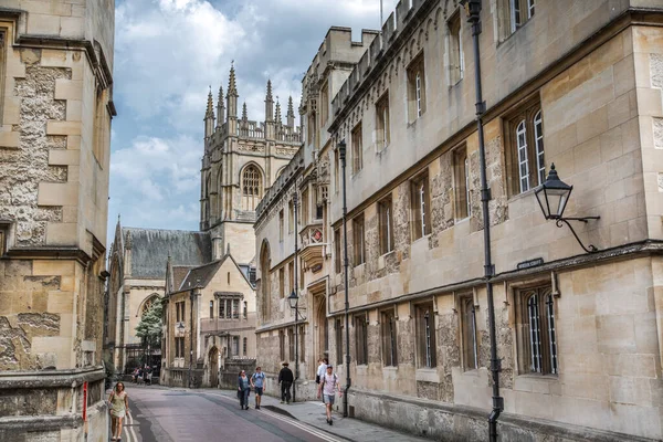 Oxford Kesäkuuta 2023 Merton College Oxfordin Yliopiston Rakennukset — kuvapankkivalokuva