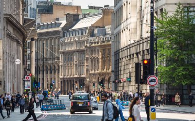 Londra, İngiltere - 7 Mayıs 2024: Londra Piskoposu 'nun sokak manzarası 