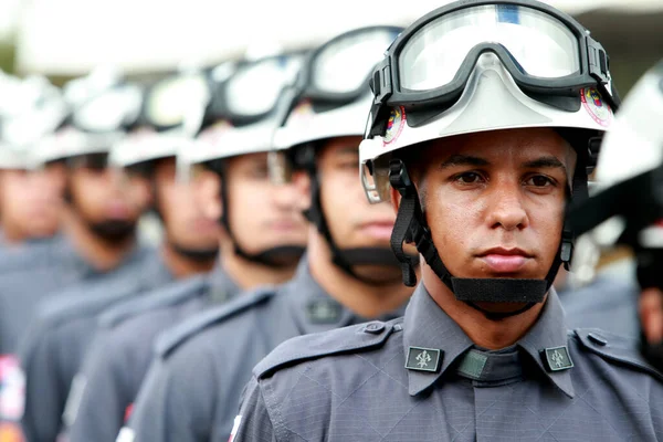 Simoes Filho Bahia Brazil November 2022 Military Firefighters Bahia Training — Stock Photo, Image