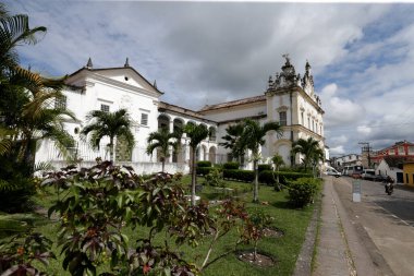 Cachoeira, Bahia, Brezilya - 5 Kasım 2022: Bahia 'nın keşif bölgesindeki Cachoeira şehrindeki Convento do Carmo' nun manzarası.