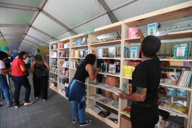 Cachoeira, Bahia, Brezilya - 5 Kasım 2022: Cachoeira Uluslararası Edebiyat Fuarı - Flica - Cachoeira Şehri.
