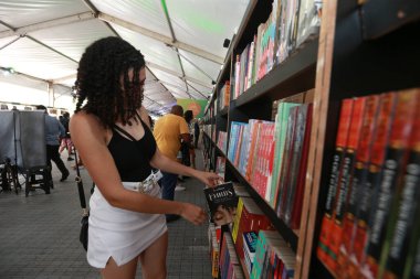 Cachoeira, Bahia, Brezilya - 5 Kasım 2022: Cachoeira Uluslararası Edebiyat Fuarı - Flica - Cachoeira Şehri.