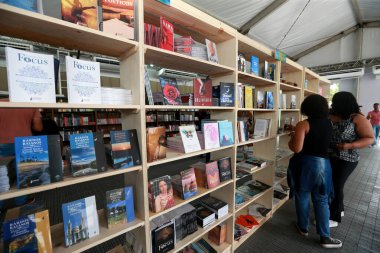 Cachoeira, Bahia, Brezilya - 5 Kasım 2022: Cachoeira Uluslararası Edebiyat Fuarı - Flica - Cachoeira Şehri.