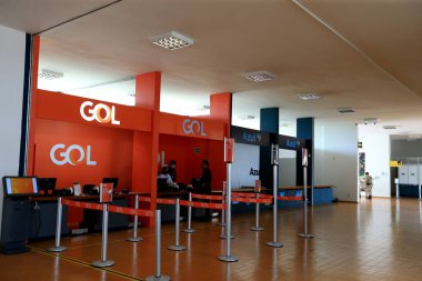 Aulo afonso, bahia, brrazil - 29 Kasım 2022: Bahia 'daki Paulo Afonso Havaalanı.