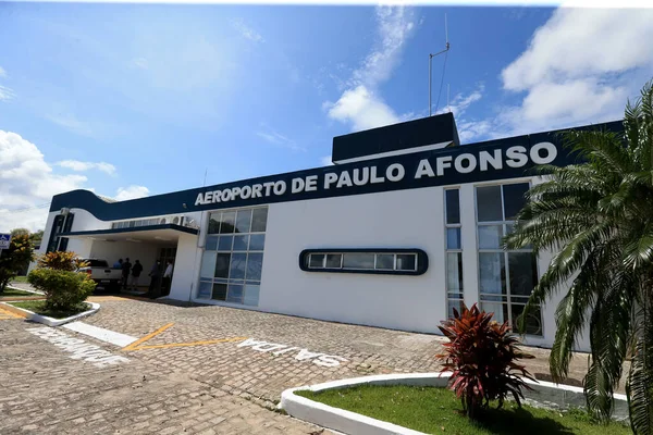 Aulo Afonso Bahia Brasil Novembro 2022 Vista Aeroporto Cidade Paulo — Fotografia de Stock