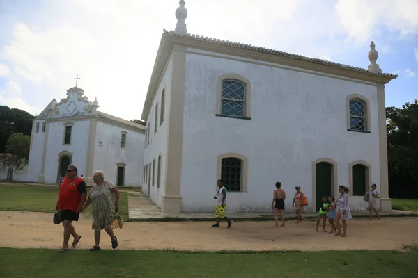 Portoseguro Bahia Brasile Marzo 2023 Veduta Del Vecchio Edificio Nel — Foto Stock