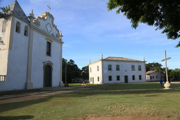 Portoseguro Bahia Brasil Março 2023 Vista Antigo Edifício Centro Histórico — Fotografia de Stock