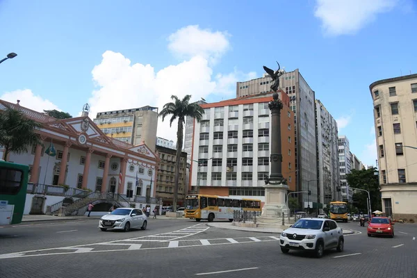 2023年3月23日 萨尔瓦多市Comercio街区的Comercio Comercial Bahia大楼景观 — 图库照片