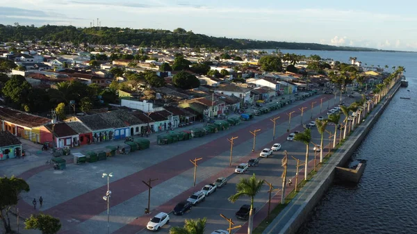 Porto Seguro Bahia Brazil March 2023 Aerial View Buranhem River — 스톡 사진