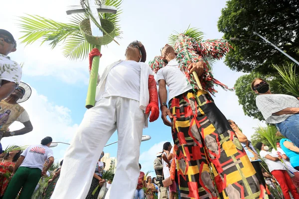 Salvador Bahia Brezilya Nisan 2023 Katolikler Nın Nın Giriş Tarihi — Stok fotoğraf