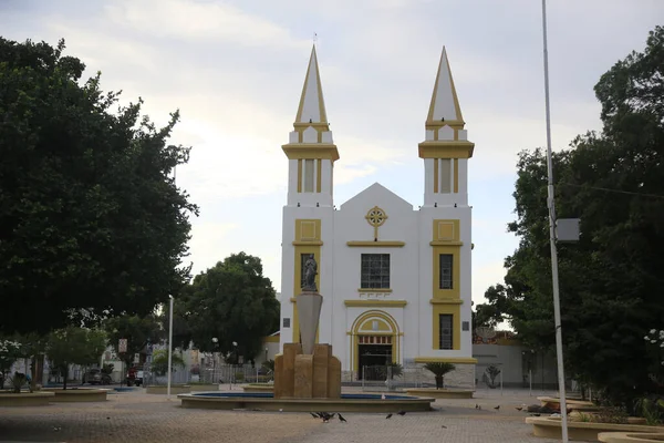 Juazeiro Bahia Brasil Abril 2023 Vista Catedral Santuario Nossa Senhora — Fotografia de Stock