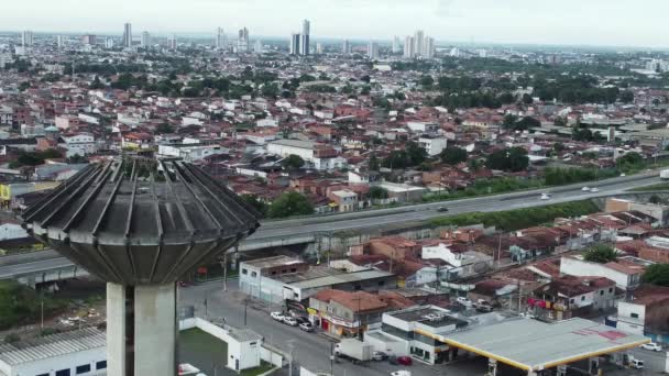 Feira Santana Bahia Brazil April 2023 Aerial View City Feira — Stock Video