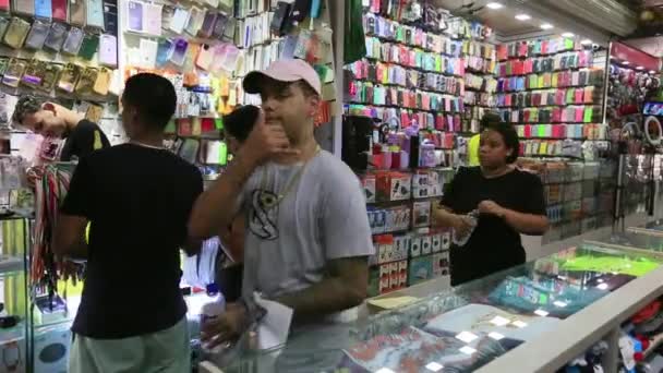 Feira Santana Bahia Brazylia Kwiecień 2023 Handel Produktami Towarami Centrum — Wideo stockowe
