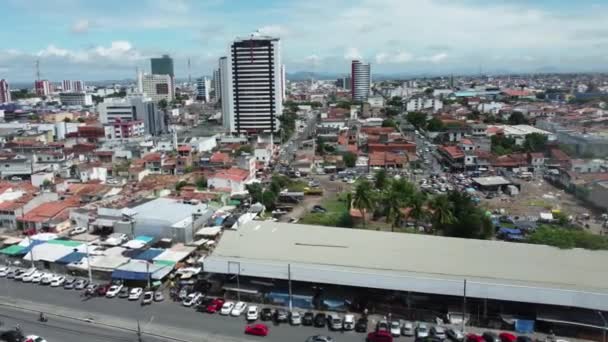 Feira Santana Bahia Brazil April 2023 Aerial View City Feira — Stock Video