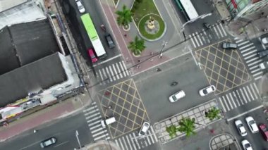Feira de Santana, Bahia, Brezilya - 23 Nisan 2023: Feira de Santana şehrinin havadan görünüşü.