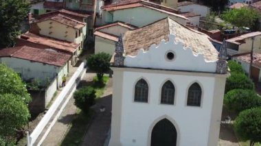 Lencois, Bahia, Brezilya - 30 Nisan 2023: Chapada Diamantina bölgesindeki Lencois kasabasının manzarası.