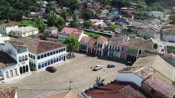 Lencois Bahia Brazil Απριλίου 2023 Θέα Της Πόλης Lencois Στην — Αρχείο Βίντεο