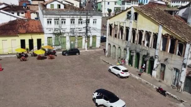 Lencois Bahia Brazylijski Kwietnia 2023 Widok Miasto Lencois Regionie Chapada — Wideo stockowe