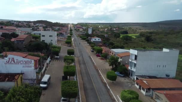 Ibitiara Bahia Brazil Απριλίου 2023 Αεροφωτογραφία Της Πόλης Ibitiara Στην — Αρχείο Βίντεο