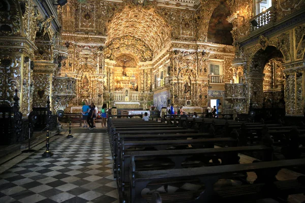 Salvador Bahia Brasile Maggio 2023 Veduta Della Chiesa Del Convento — Foto Stock